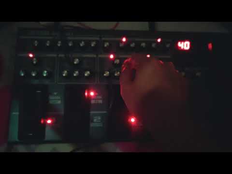 boss me80 clean phaser dotted delay