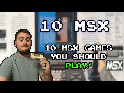10 MSX Games You Should Play!