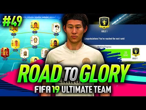 FIFA 19 ROAD TO GLORY #49 - GOLD 1 IN FUT CHAMPS!!