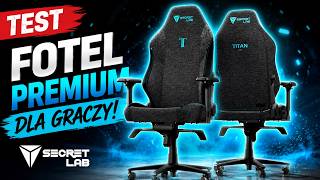 Test Secretlab TITAN Evo XL - Czy to Nowy Lider Foteli Gamingowych?🎮🔥