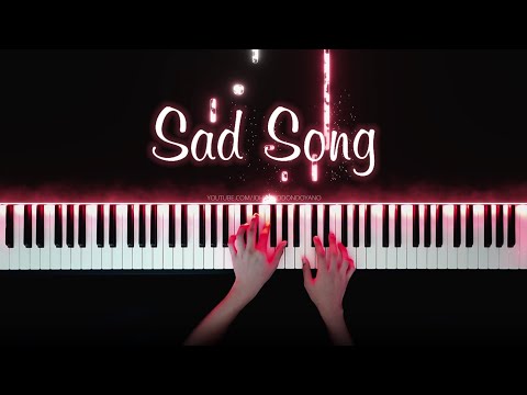 We The Kings - Sad Song | Piano Cover with Strings (with Lyrics & PIANO SHEET)