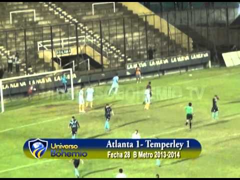 Atlanta 1 Temperley 1-  Síntesis