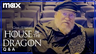 George R. R. Martin Answers House of the Dragon Fan Questions | House of the Dragon | HBO Max