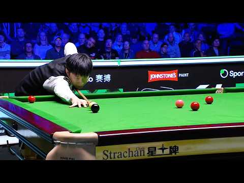 Zhao Xintong’s lethal long potting! Clutch heavy screw cannon leaves Higgins helpless!