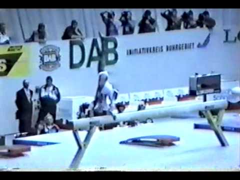 2nd TC USA Dominique Dawes BB 1994 Dortmund World Gymnastics Championships 9 700