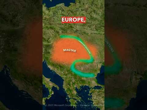 Why Is Hungary So Different ??🇭🇺 #shorts #maps #history #europe #hungary #facts #knowledge #funfacts