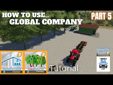 How To Use Global Company Part 5 - Farming Simulator 19