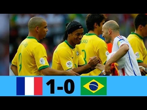 France 1 x 0 Brazil (Zidane's Masterclass) 2006 World Cup Extended Highlights & Goals HD