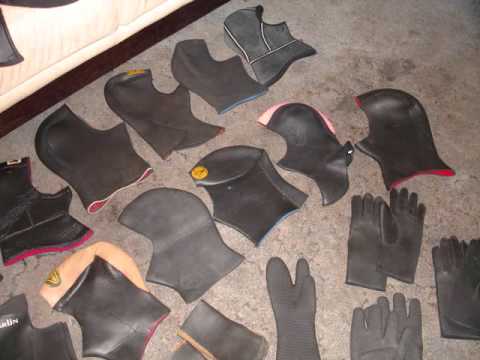 Vintage scuba equipment - scuba masks