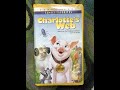 Opening To Charlotte S Web VHS 2001