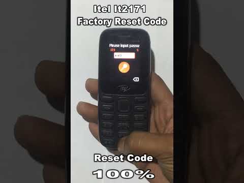 How To Reset Code Itel It2171 Factory Reset Code 2023 | Reset Code Itel It2171 Factory Reset Code