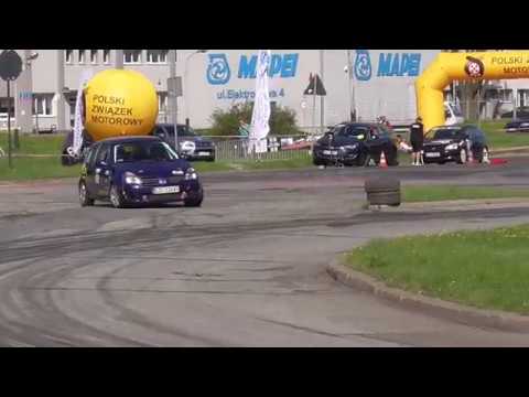Motosportklub Day III. #27. M. Mokras / T. Romanowicz - Renault Clio Sport.