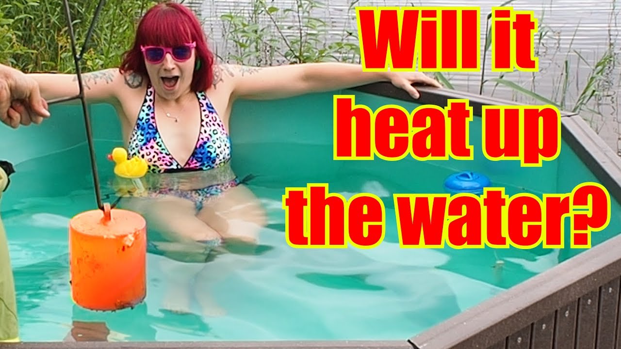 20kg Red Hot Steel Vs. Hot Tub