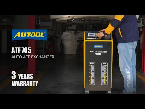 AUTOOL ATF705 Automatic Transmission Fluid Exchanger Machine Fully Automatic Program Control DC12V