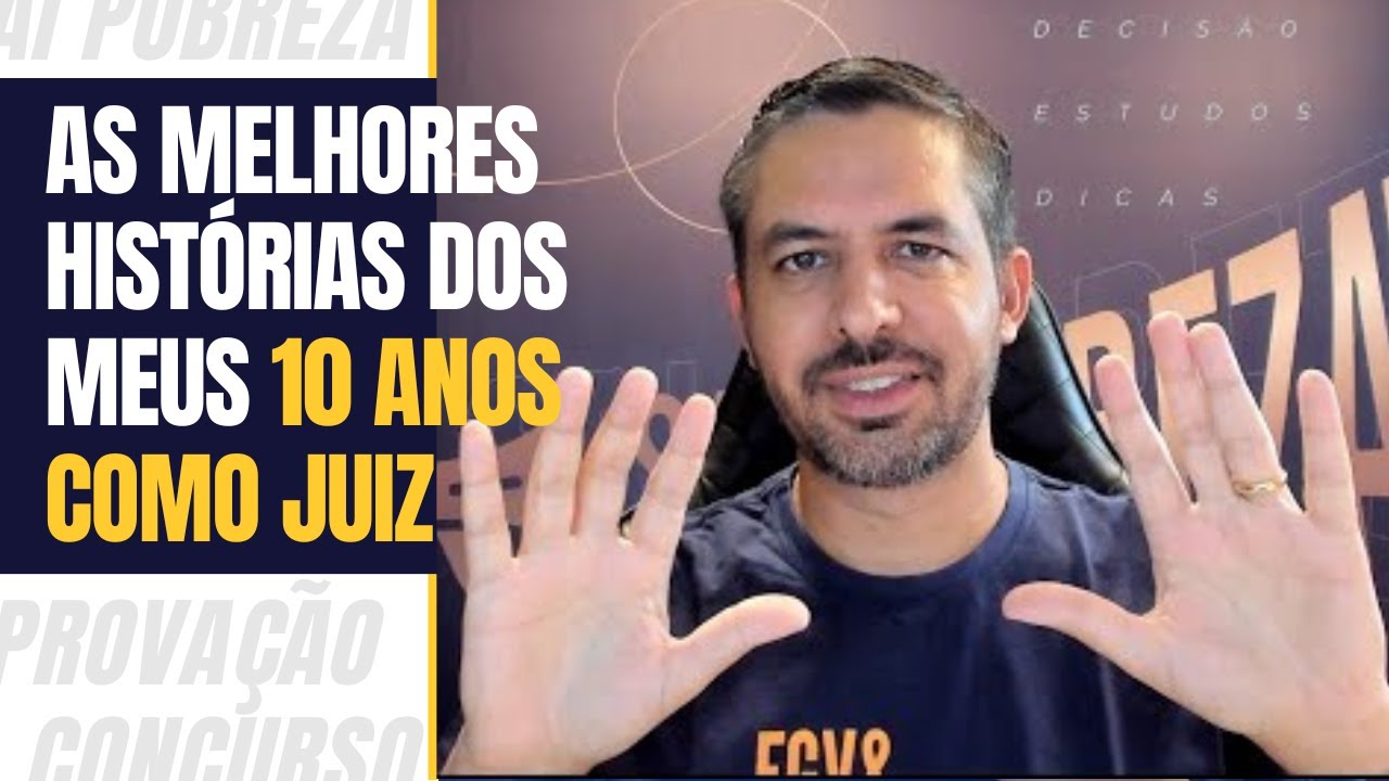 As melhores histórias dos meus 10 anos como juiz