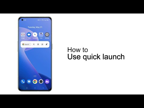realme | Quick Tips | How to use quick launch