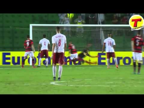GOL FLA 1 X 0 RED BULL BRASIL   COPA SP 2016