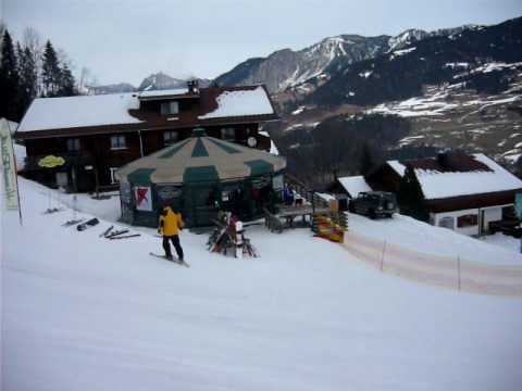 Golm 24.1.2010 Letzte Abfahrt