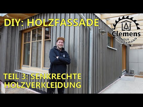 DIY wooden facade - Part 3: Vertical cladding - What you need to know!!! 📐📏