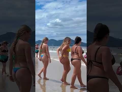 🇧🇷 Itapema Beach a Summer Day in Brazil