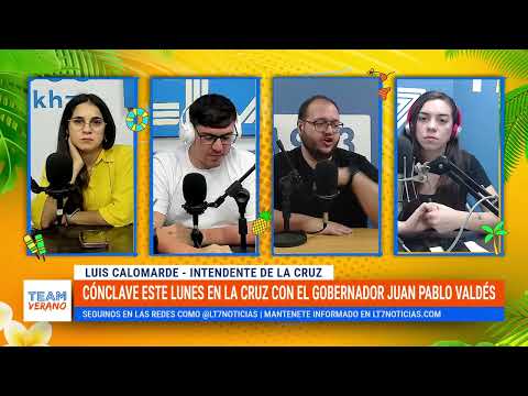 Abigeato, el Gobernador se reúne en La Cruz: charlamos con Luis Calomarde, Intendente
