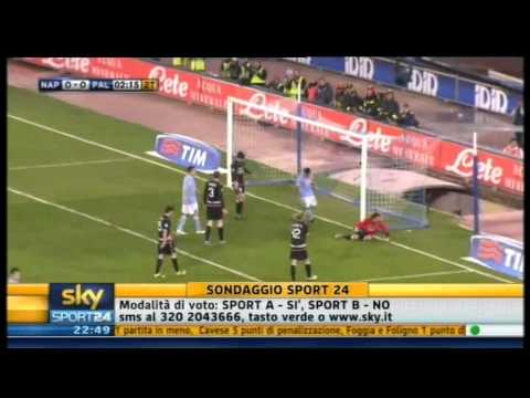Napoli-Palermo 1-0    06/12/10
