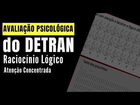 DETRAN PSYCHOTECHNICIAN 2023. THE MOST POPULAR TESTS. #psychotechniciandetran2023