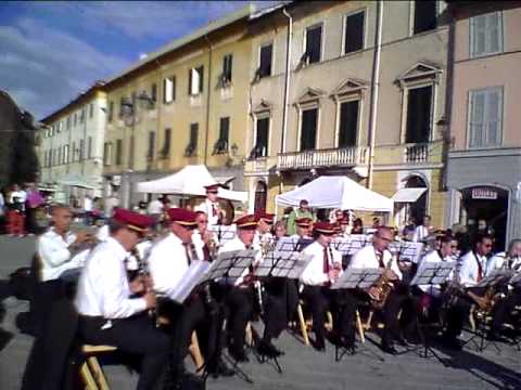 Banda Cortopassi a Sarzana Piazza Matteotti - 26 Settembre 2010