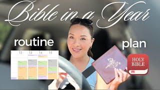 My system to stay CONSISTENT Reading the Whole Bible (even on busy weeks)