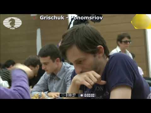 2013-06-10 R20 Grischuk - Ponomariov World Blitz Championship