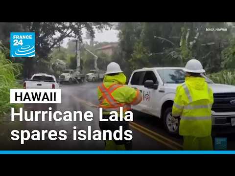 US : Hawaii narrowly avoids direct hit as Hurricane Lala brings strong weather