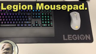 Video thumbnail for ✅ The one with Lenovo Legion Gaming XL Mousepad | A Long (but not wide) Mousepad by zubilitic