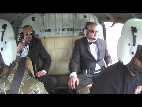 Fraser and Erik Gunship Helicopters April 2025