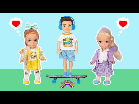 Elsie and Annie Back to School - New Student!