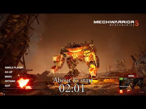 Stream - Mechwarrior 5: Mercenaries Reloaded mod Set 1