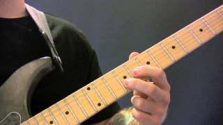 How To Play Cuddly Toy On Guitar by Roachford
