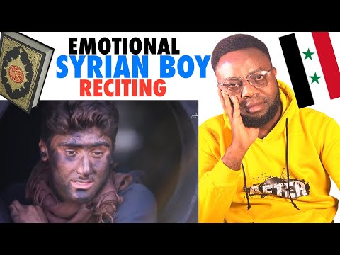 Emotional Video OF Poor Syrian Boy Reciting While Working on Gas Tunnel