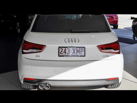 2015 Audi A1 8X MY16 Sport Sportback S tronic Cortina White 7 Speed Sports Automatic Dual Clutch