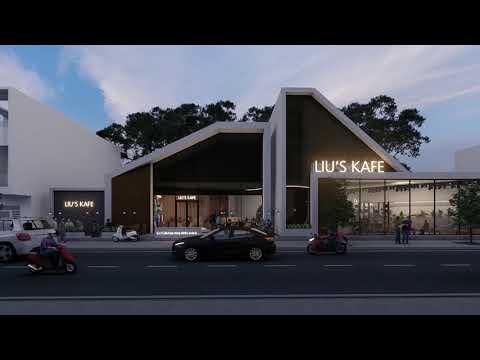 THIẾT KẾ QUÁN LIU'S CAFE