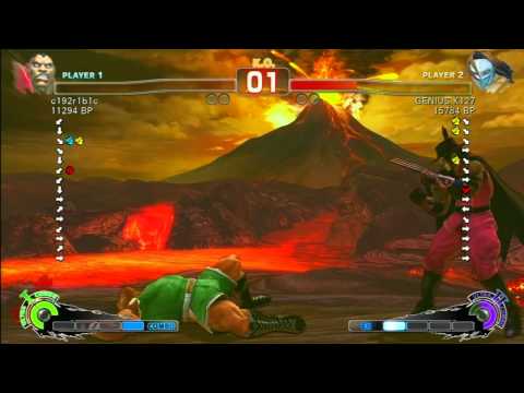 SSF4 Rank Match  c192r1b1c (BO)  vs  GENIUS K127 (CW)