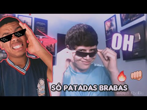 REAGINDO - TOP 10 MELHORES PATADAS DOS YOUTUBERS |ft. Zueiro da vida
