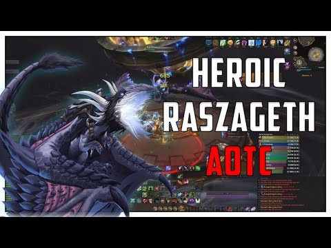 WoW Dragonflight - Restart -  Heroic Raszageth AOTC - PERFECT PULL