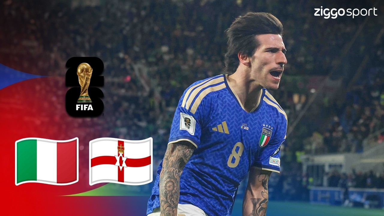 HEERLIJKE KANONSKOGEL VAN TONALI!!💥🚀 | Italië vs Noord-Ierland | WK 2026 Kwalificatie | Samenvatting