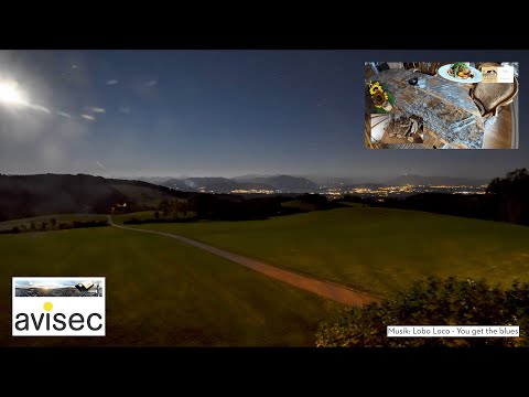 Der ALBISWETTER-VOLLMOND-Zeitraffer #timelapse, KW 33 2022