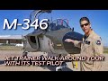 M 346 Jet Trainer Walk Around Tour With Its Test Pilot