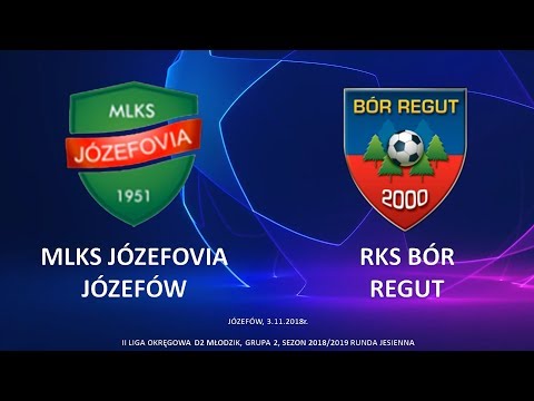 MLKS Józefovia Józefów vs. RKS Bór Regut - rocznik 2007 - 3.11.2018r.