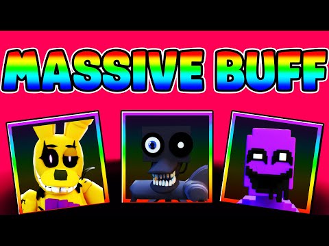 THE BEST STARTER UNITS GOT A MASSIVE BUFF?! (Five Nights TD)