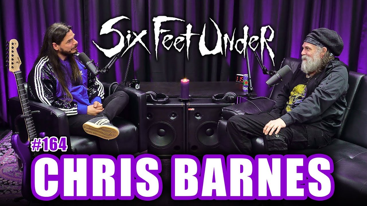 SIX FEET UNDER | Chris Barnes: Cannibal Corpse, Horror & Death Metal Legacy | Garza Podcast 164