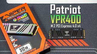 PATRIOT VPR400 512 GB (VPR400-512GM28H) - відео 1