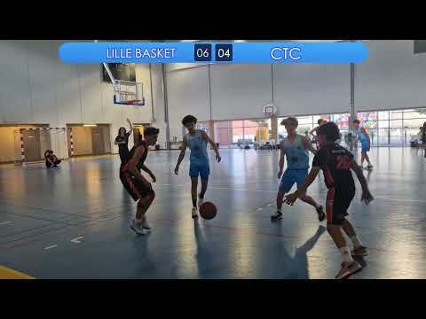 [U15 REGION - Match 2]  Brassage Lille Basket VS CTC Jeune Garde Tourcoing